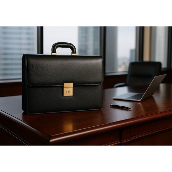 Gucci Other - Gucci Calfskin Executive Briefcase – Near Mint Vintage Italian Luxury